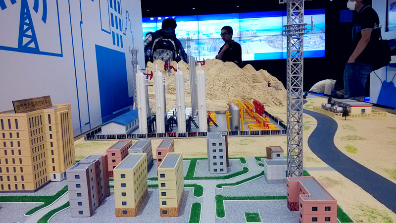  Beijing Xinhao Chenyu model -- electronic sand table of petrochemical Internet of things